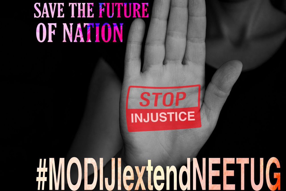 SOHOM1823's tweet photo. #JUSTICEforNEETUG
*Delayed councelling
*Late exam date declaration
*Less time for preparation
*clash with Cuet,jee 
*Natural disaster (flood) in Assam
*Covid increasing
Humble request to @EduMinOfIndia
 DEFER NEET UG TILL early SEPTEMBER 
@dpradhanbjp
@DG_NTA
#MODIJIextendNEETUG https://t.co/tkbQXj5Anj