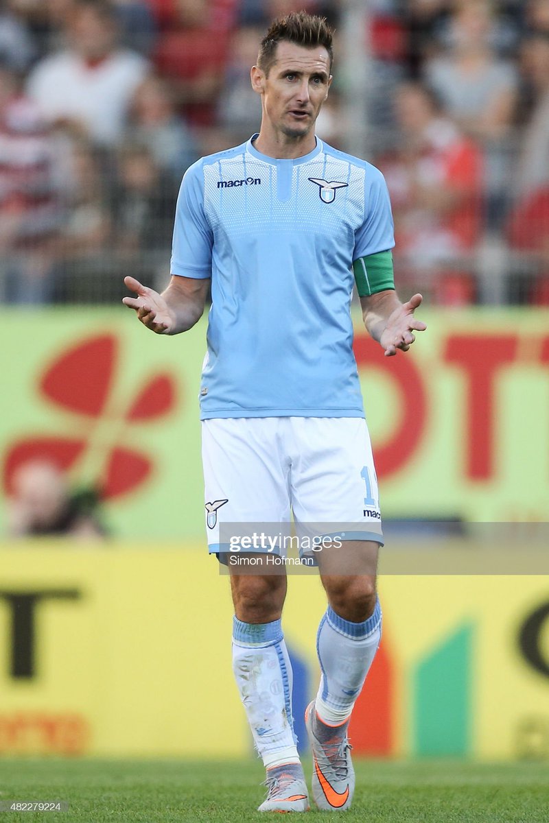 Miroslav Klose, #Lazio 
#29luglio 2015, Mainz, Germany
#LazioNostalgia
