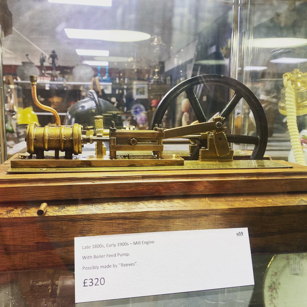 astraantiques's tweet image. Late 1800’s early 1900’s mill engine with boiler feed pump. Unit 59 #modelengine  #reeves #millengine #boilerfeedpump #astraantiquescentre #hemswell #lincolnshire