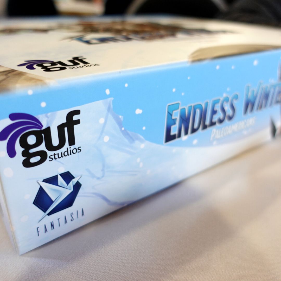 GufStudios's tweet photo. Hi All, good production update - our first advance copy of #EndlessWinter π We play tested this at #ShepparCon recently, and it's looking great! Hope we have the mass print copy later this year for Asia Pacific!
Have you heard of this (amazing-we think) game? π
@FantasiaGames_ https://t.co/iqPqfXCtsD
