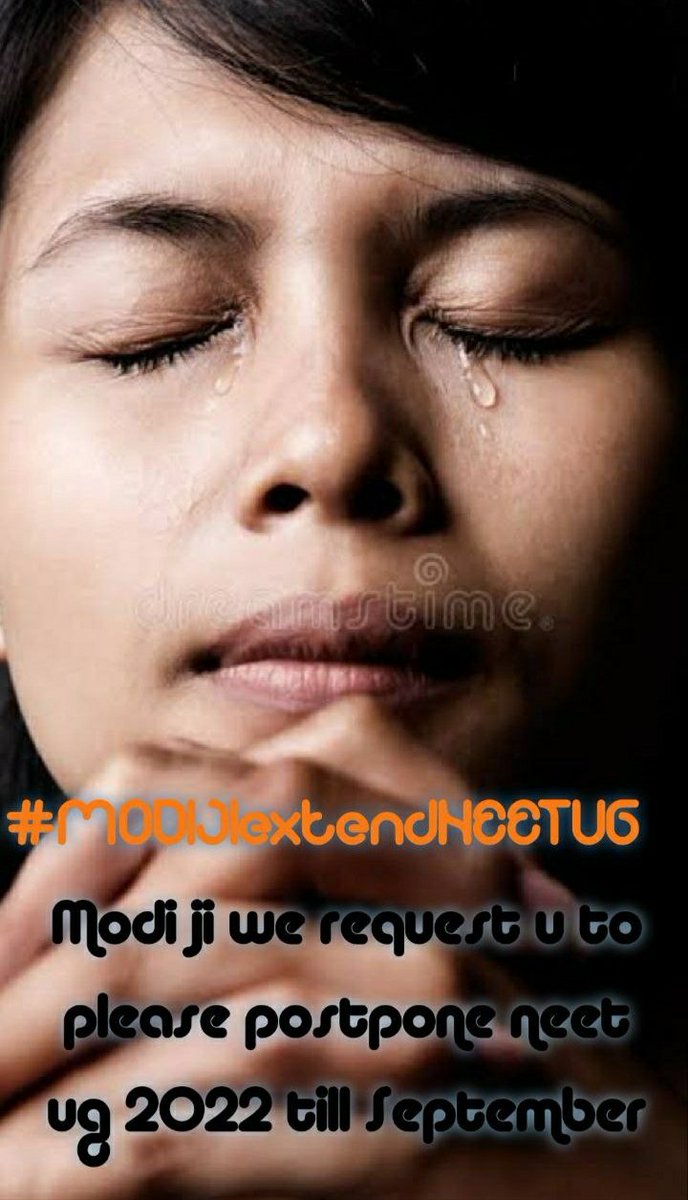 sahil56161559's tweet photo. #MODIJIextendNEETUG
Modiji,We neet
aspirants are
requesting to the
authorities from
last 2 months!
Please look into
our issues and
take appropriate
decisions!till sept
@PMOIndia 
@DG_NTA @dpradhanbjp
@mansukhmandviya
@EduMinOfIndia
@MOHFW_INDIA
@narendramodi
@PMOlndia
@IANSKhabar https://t.co/1QKpbtrnXP