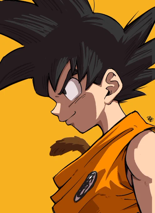 1日目!
#100日チャレンジ #ドラゴンボール #イラスト 