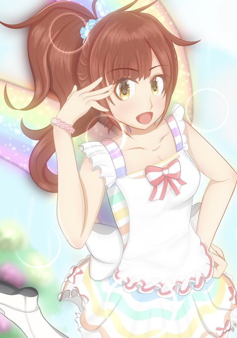 ←2020年7月    2022年6月→
確かグロウ効果とかを覚えたから使ってみたやつだった気がする
腕の描き方とか変わってない……のでは……2年前の方がちゃんと影とか描き込んでて偉いね……?
 #過去絵と現在絵を比較してみようキャンペーン 