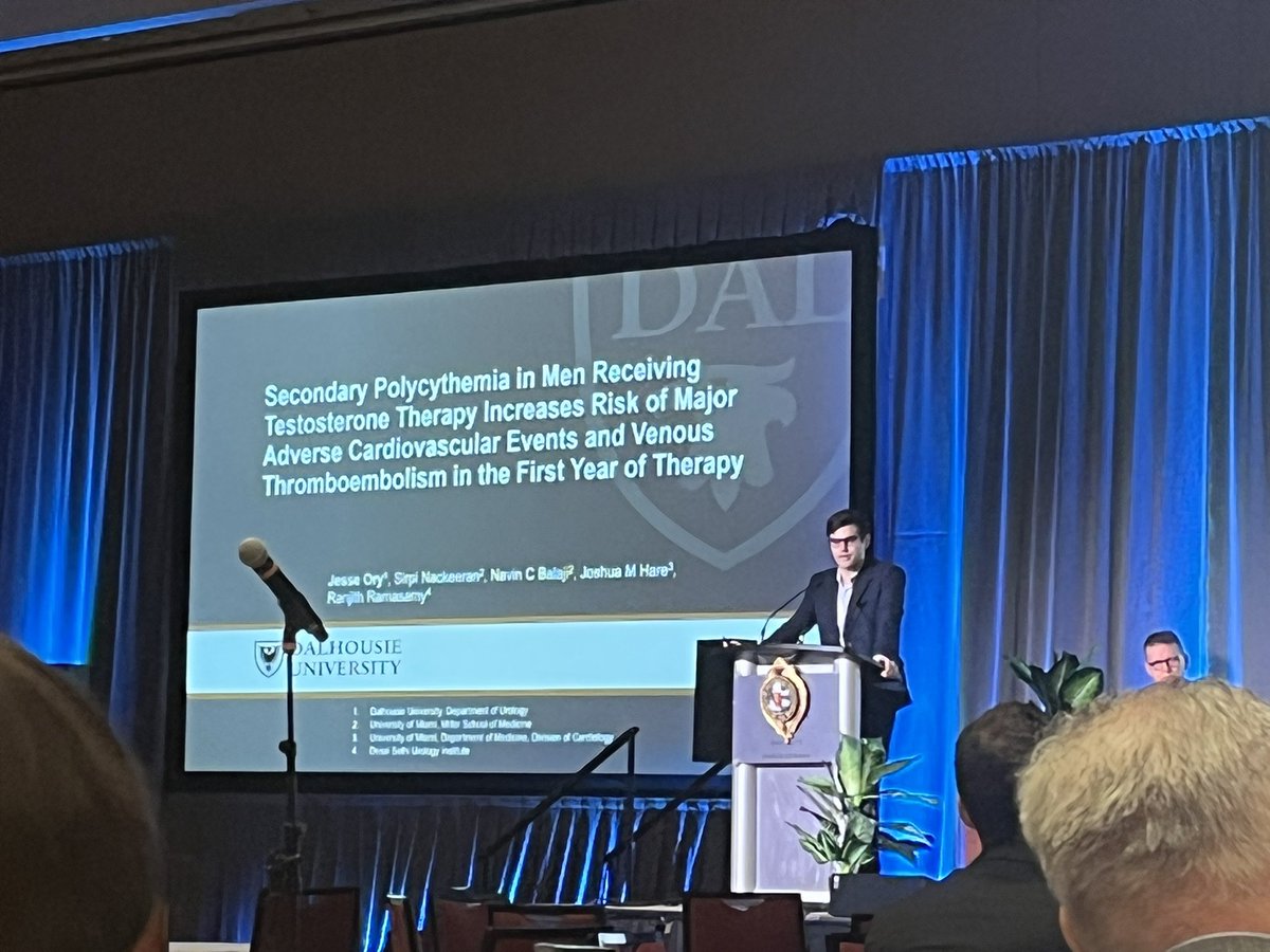 Jeff Campbell, MD, MPH (@jdcampbell_md) on Twitter photo Great discussion with <a href="/jesse_ory/">Jesse Ory</a> <a href="/DalUrology/">DalUrology</a> on HCT cut offs that increase risk of VTE and MACE for patients on #testosterone
Filling a gap in our understanding of how to optimize the monitoring of our TRT patients
#CUA22 <a href="/CanUrolAssoc/">Canadian Urological Association</a> <a href="/SMSNA_ORG/">SMSNA</a> @ranjithramamd Great discussion with <a href="/jesse_ory/">Jesse Ory</a> <a href="/DalUrology/">DalUrology</a> on HCT cut offs that increase risk of VTE and MACE for patients on #testosterone
Filling a gap in our understanding of how to optimize the monitoring of our TRT patients
#CUA22 <a href="/CanUrolAssoc/">Canadian Urological Association</a> <a href="/SMSNA_ORG/">SMSNA</a> @ranjithramamd