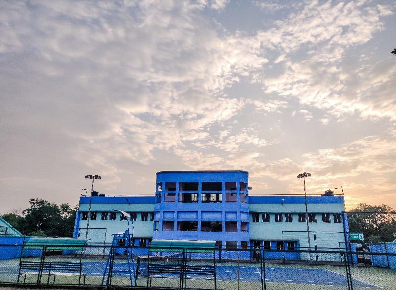 Bhilai Steel Plant Tennis Complex, venue for Asian U16 series (not games). #aitatennis