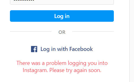 Tempestcrook's tweet photo. @mosseri @getyoti @instagram i deactivated my account today and now i can't login it says "There was a problem logging you into Instagram. Please try again soon." https://t.co/lAGqyrKxdf