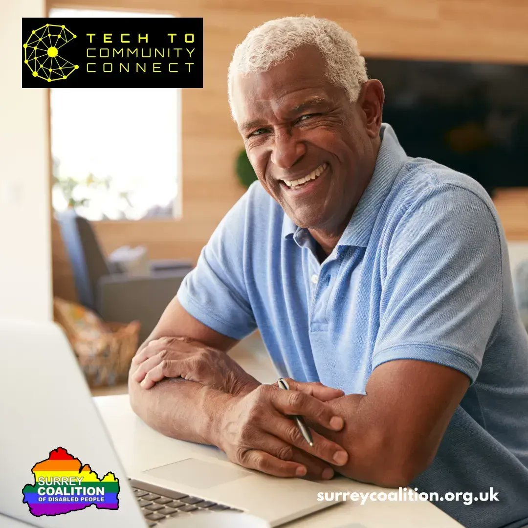 SurreyCoalition's tweet photo. Tech to Community Connect is a digital inclusion service. The project provides technology, support in using technology and virtual groups to reduce feelings of loneliness and isolation in people with care and support needs across Surrey.
➡️ https://t.co/0iiIX8COoA
#Techangels https://t.co/CajeXEe4BJ