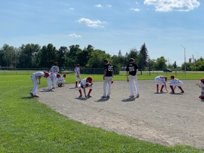 Hard work at Tauvette by the Ottawa Patriots 15U Team ottawapatriots.com/clubs/5454/ann…