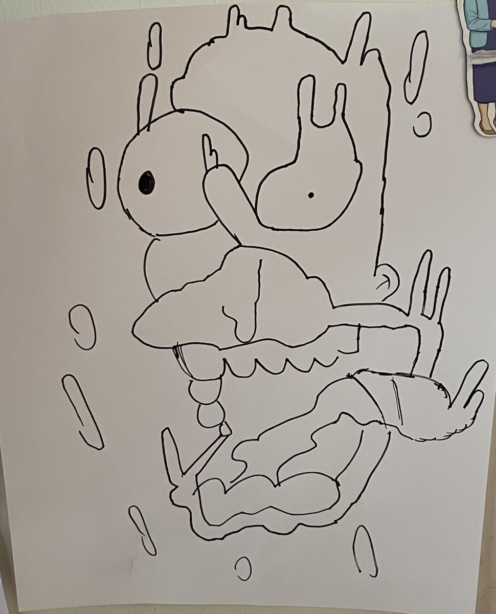 BeaGeo08's tweet photo. @TheSimpsons  My 9 year old son is ready for hire! #TheSimpsons #mattgroening #meltinghomer #homersimpson #kidartists https://t.co/CngBMqMJI6