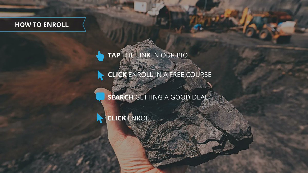 SDG_Academy's tweet photo. Looking to strengthen your contract negotiation skills in the #extractives sector? Check out “Getting a Good Deal,” the new course from @NRGInstitute, @CCSI_Columbia, and experienced contract negotiators who provide strategies to #NegotiateBetter. 👉 https://t.co/2D6naAenPA https://t.co/ksaaltybor