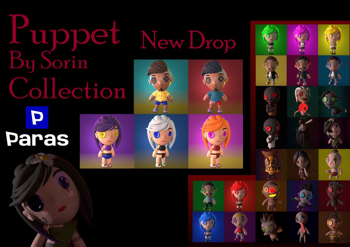 Puppet_NFT's tweet photo. NEW drop
Puppet #26-30
Paras link :
https://t.co/Tp85Oh4pNT

#NFT #NFTCommunity  #NFTTHAILAND  #NFTCollection  #NFTdrops  #NFTthai  #NFTThaicommunity  #paras #PARASnft   #nftcollectors https://t.co/aRconw4ZU5