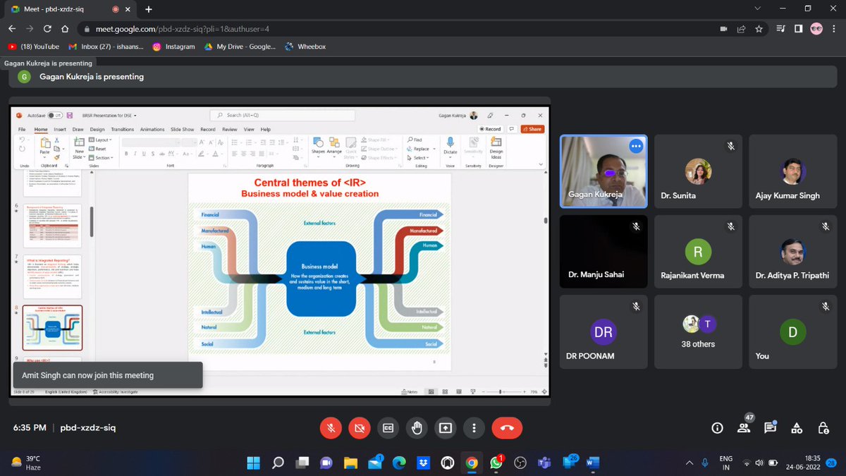DOC_DSE_DU's tweet photo. Indian Commerce Association Delhi-NCR Chapter successfully conducted an International Webinar on ‘Business Responsibility &amp; Sustainability Reporting’ on June 24, 2022 in collaboration with the Department of Commerce, Delhi School of Economics, University of Delhi. https://t.co/4EWB3TjEPz
