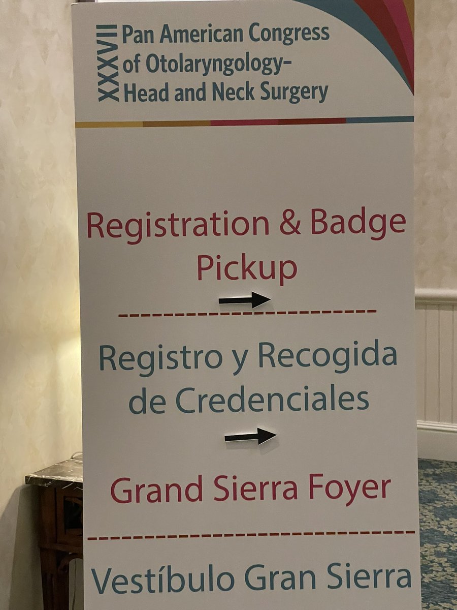 Reperesenting <a href="/LeBonheurChild/">Le Bonheur Children's</a> and <a href="/StJude/">St. Jude</a> at the PanAmerican congress discussing pediatric parotid tumors and posterior fossa dysphagia #ENT