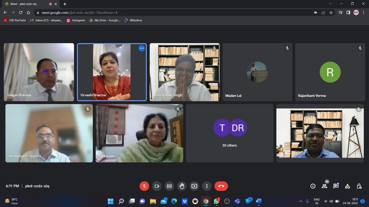 DOC_DSE_DU's tweet photo. International Webinar on ‘Business Responsibility &amp; Sustainability Reporting’ was conducted by the eminent speaker Dr. Gagan Kukreja, Associate Professor, Department of Accounting, College of Business Administration, University of Bahrain, Bahrain. https://t.co/YhwK0l2wpD