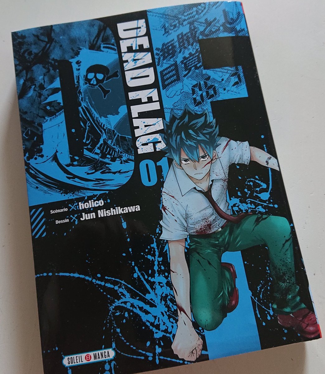 Naka_manga's tweet photo. On file chez @Soleil_Manga pour #DeadFlag. 🏴☠️
Un survival avec @nishikawajun et HOLICO aux manettes et qui comptera 4 tomes. 💀 https://t.co/NeaSLf63fX