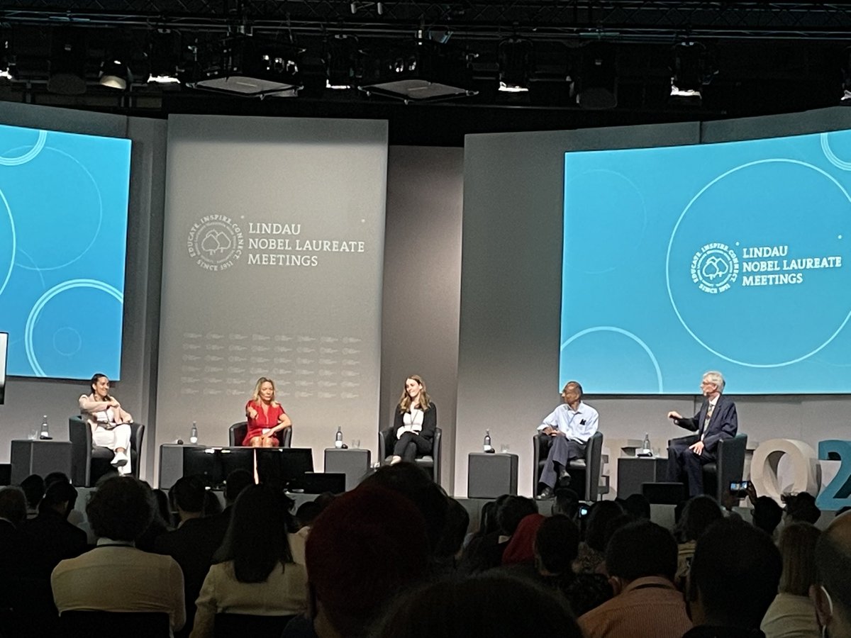 ib_saana's tweet image. Attending the afternoon session: a Panel discussion on “Trust in Science and Scientists” at the 71st Nobel Laureate Meetings - Lindau,Germany. @SharoneOL @BernalNews