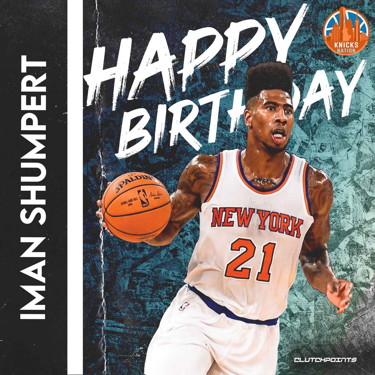 Knicks Nation, let us all wish Iman Shumpert a very happy birthday! 