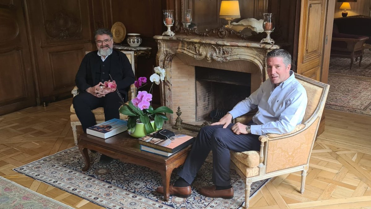 sevanbicakci1's tweet image. It was an honor and a privilege to be received today by H.E. Ambassador @AliOnaner in Paris. Thank you so much for your kind hospitality. @TurquieParis
