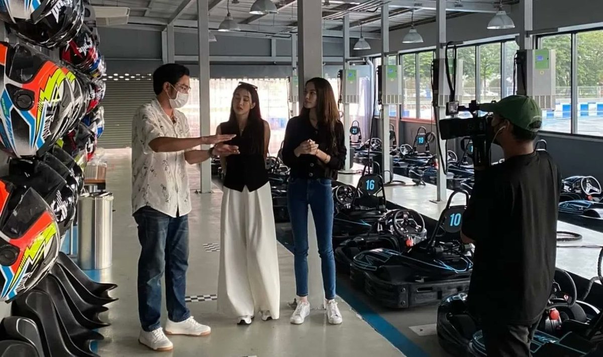 IMPACTSpeedPark's tweet photo. We were super excited to have the team from Supta Velanok on Channel 3 visit IMPACT Speed Park last week! We hope you all enjoyed karting and look forward to seeing you again in the future! https://t.co/lbYqOgBKfl