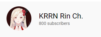 krrn_rin's tweet photo. 800 subs before debut~ 
besok debut nyalain notifnya yaa 💕 https://t.co/FhvYLYvXZD