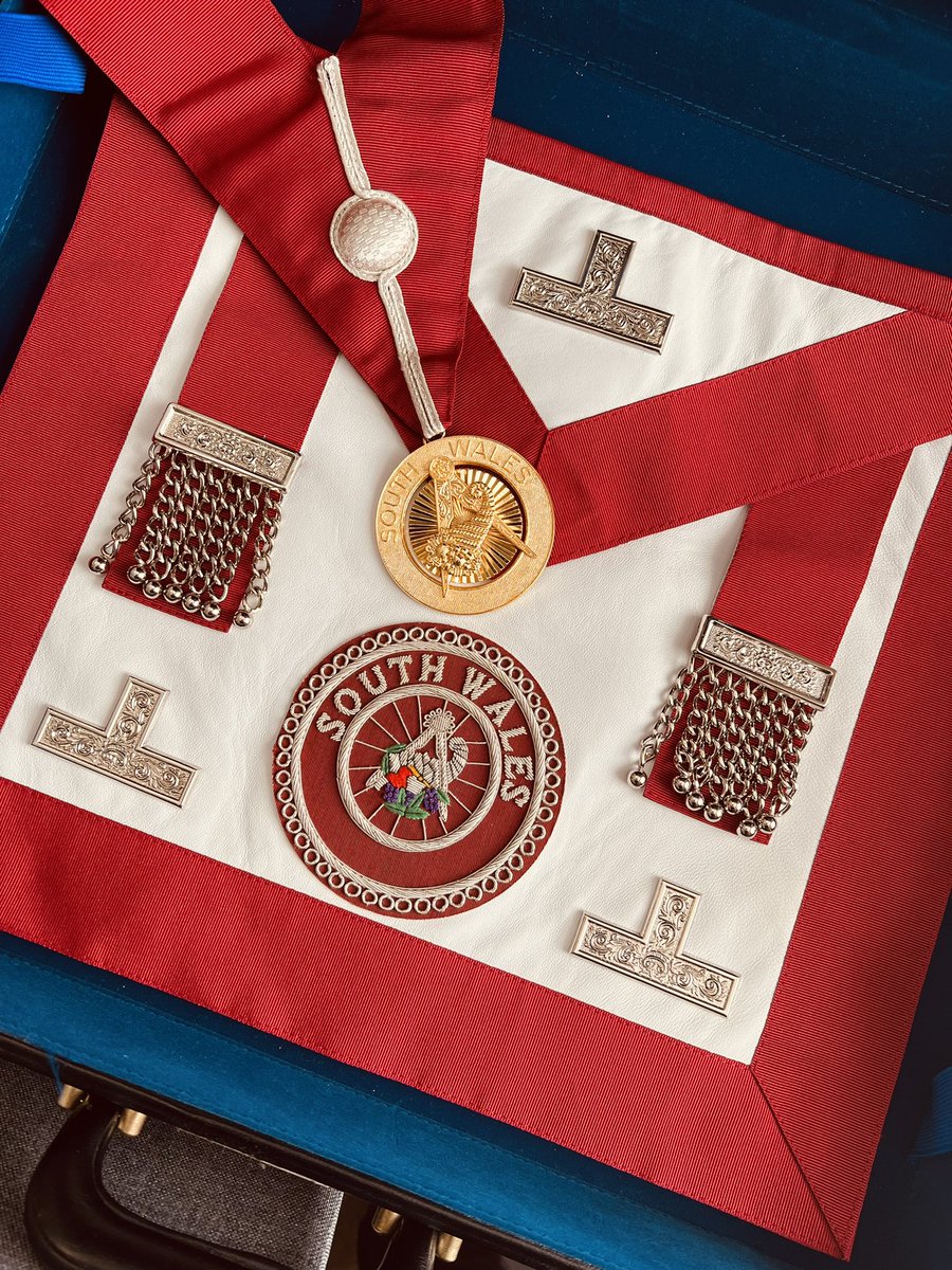 Brilliant day yesterday <a href="/SouthWalesMason/">Provincial Grand Lodge of South Wales</a> PGL, I received my first Provincial appointment, I’m looking forward to a busy year ahead visiting Lodges across the Province.