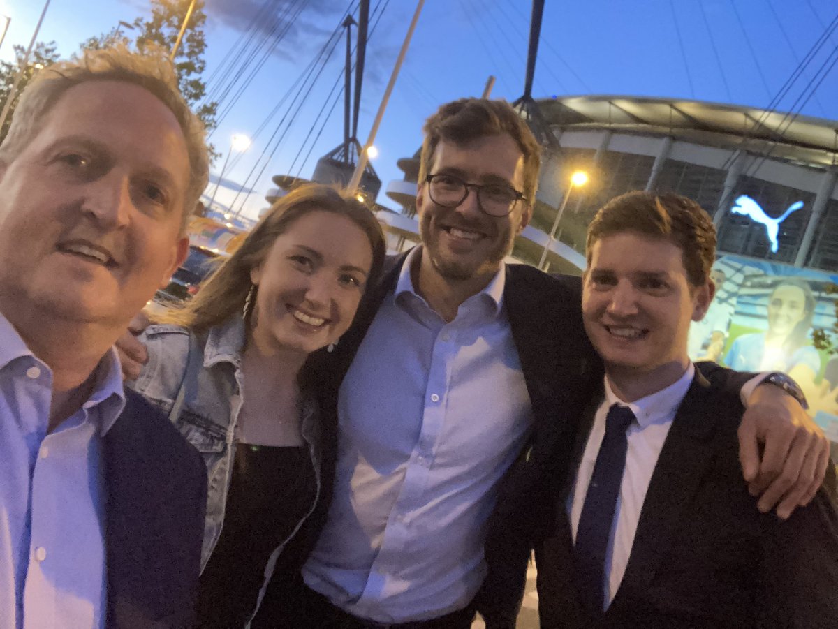 SportDevDebate's tweet photo. Great night at MCFC Graduation @ManMetUni @McrInstSport congratulations to all our stellar students and help from CITC partners @chrisjohnston__ in particular for organising skills #sprayonchinos #johndaniels #strongspeech https://t.co/FkYiN0cqSO