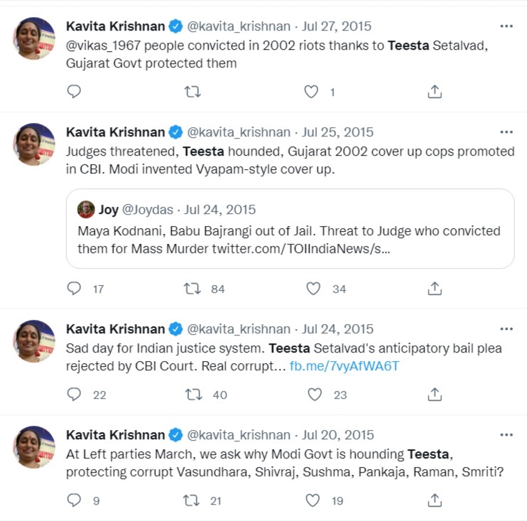 #TeestaSetalvad is not just another activist who made a career out of the deadly riots of 2002.

Fro...