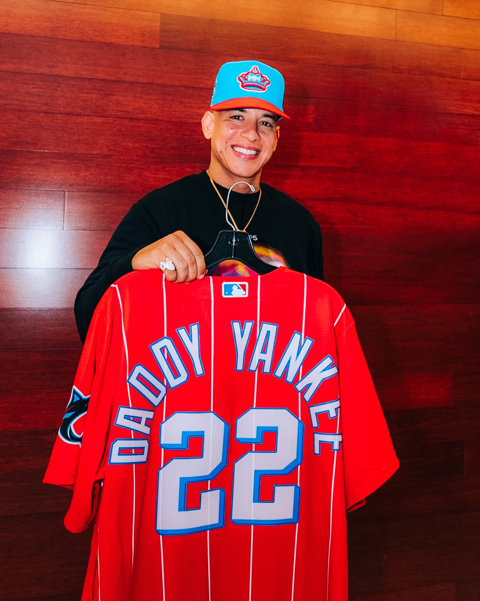 Red Daddy Yankee Jersey