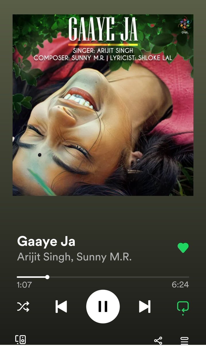 ArijitianUdit09's tweet photo. Gaaye Ja...omg!!😳🥺
Someone rescue me from listening it... Literally, i can not stop listening the song &amp; watching the MV😬
 (: really, good music is more addictive than drug🎼
TY #Oriyon https://t.co/7LJIrWwjcD