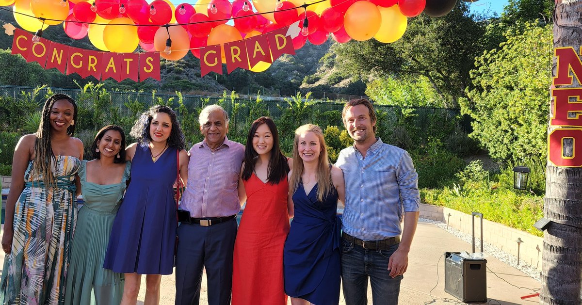 A wonderful celebration with 6 of my adopted kids graduating from our NPM Fellowship Program. Molly and Kameelah are staying as Faculty at CHLA, Avani joining CHOC/UCI, Jessica joining Downey Kaiser, Golenaz joining NEO-Hemodynamics Fellowship at CHOC and Bryan to Texas