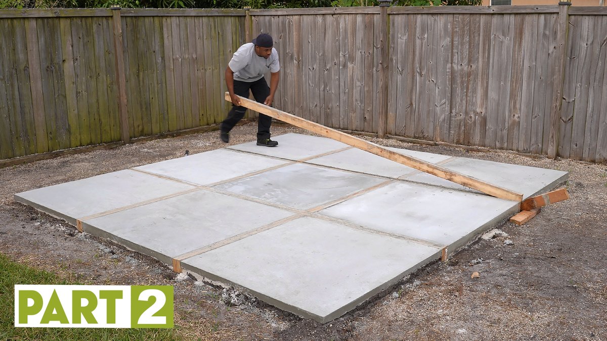 New video up on the channel. Transforming the backyard youtu.be/FuS3A5f8DeI
