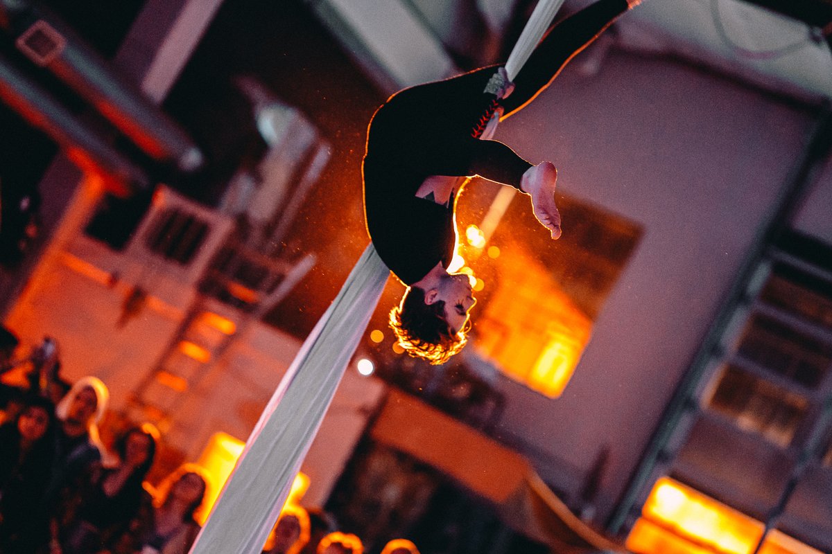Realistically I know we aren't going to get much exposure here, but I  want to show off this page anyways.

THE GRIM THEATRE is OPEN for booking. Weddings, ritual gatherings, riots, etc., 

Skillsets: aerial arts, contortion, juggling, balance
thegrimtheatre.com/book-the-grim-…