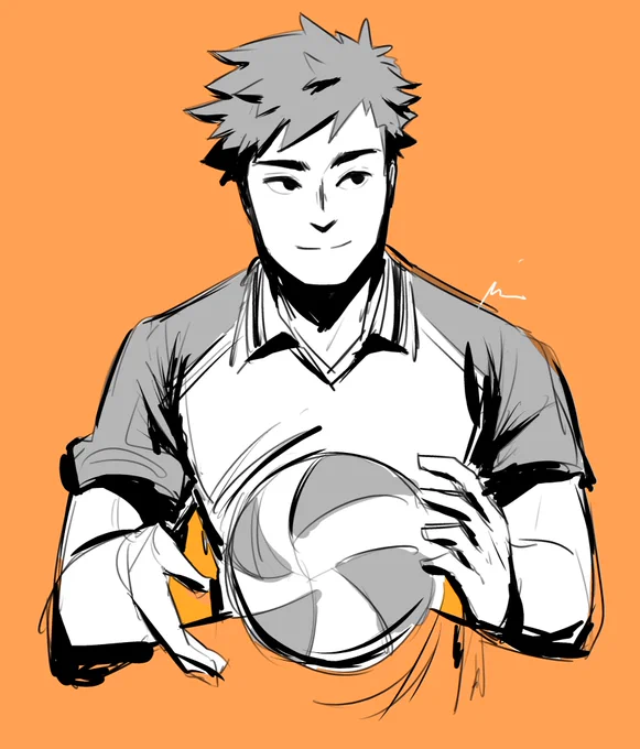 Got the iPad working and sketched out a Dai! 

#daichi #daichisawamura #haikyuu #haikyuufanart 