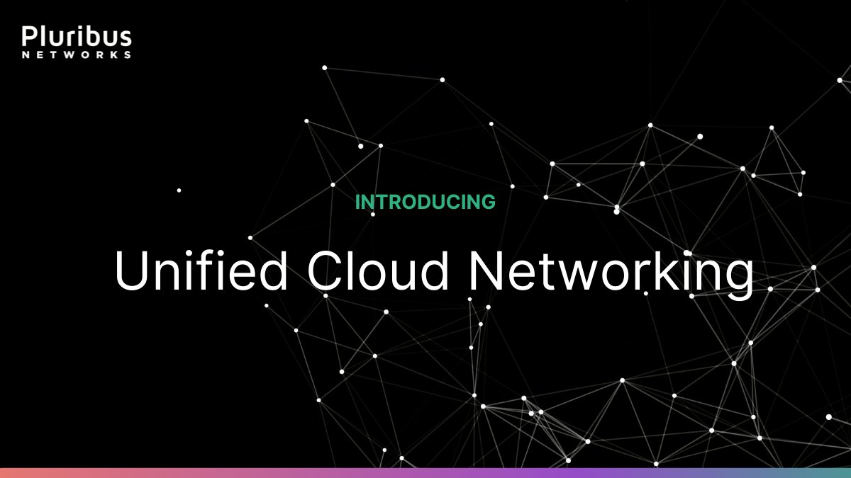 #UnifiedCloudNetworking changes the game. Pluribus unifies networks across single &amp; multi-site data centers, switches &amp; DPUs, all with built-in security, automation &amp; visibility. ✅ Get started: bit.ly/3x7llNA
