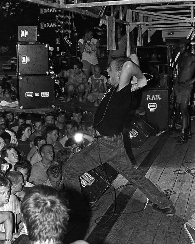 MDC, the National Mall, Washington DC, July 3, 1983. Photo <a href="/jimsaah/">Jim Saah</a> #punk