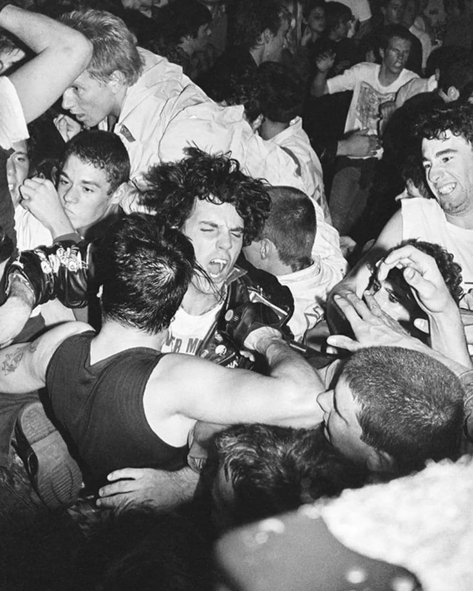 The Misfits gig at the Goleta Valley Community Center on January 23rd 1983. 📸 Kevin Salk #Misfits #punk