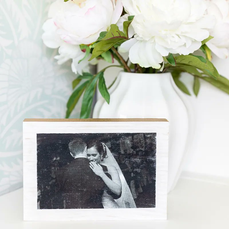 firstdayofhome's tweet photo. What's your favorite sentimental gift you've either made or received? This is one of mine...Tutorial: https://t.co/TOdZxEiuVZ #phototransfer #modpodge https://t.co/J1aPXHYuEE