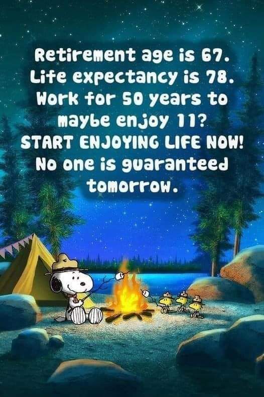 Great life advice! 🙌