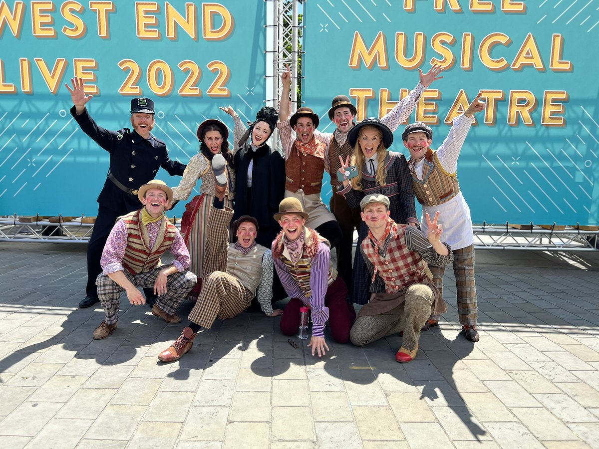 Such a fun day <a href="/WestEndLIVE/">West End LIVE</a> with the wonderful people of  <a href="/MaryPoppins/">Mary Poppins Musical</a>