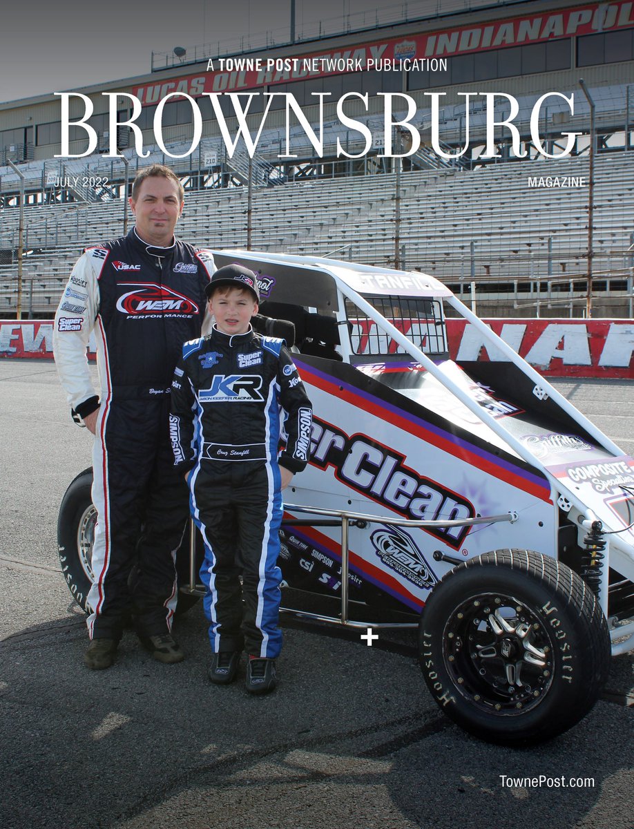Watch for the new issue of the <a href="/BrownsburgMag/">BrownsburgMag | Towne Post</a> to hit the street soon featuring the father/son team of  <a href="/stanfill25/">Bryan Stanfill</a> 
#spotlightinglocal