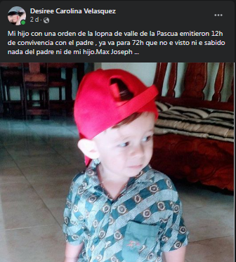dimorojo88's tweet photo. @TarekWiliamSaab niños valle pascuense fue secuestrado por su padre llevandoselo sin una orden hacia colombia solo tenia orden de lopna de verlo por un dia mas no llevarlo fuera del pais https://t.co/JPYciK9DF0