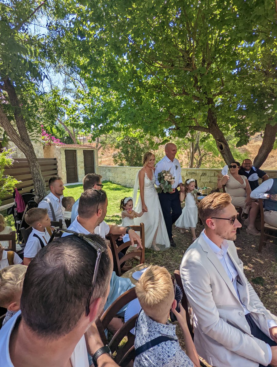 Fayebrewster5's tweet photo. Thank you so much to the team at @vasiliascyprus for our amazing wedding day! 🧡💛 #weddingvenue #cyprus https://t.co/NDWaq52gzP