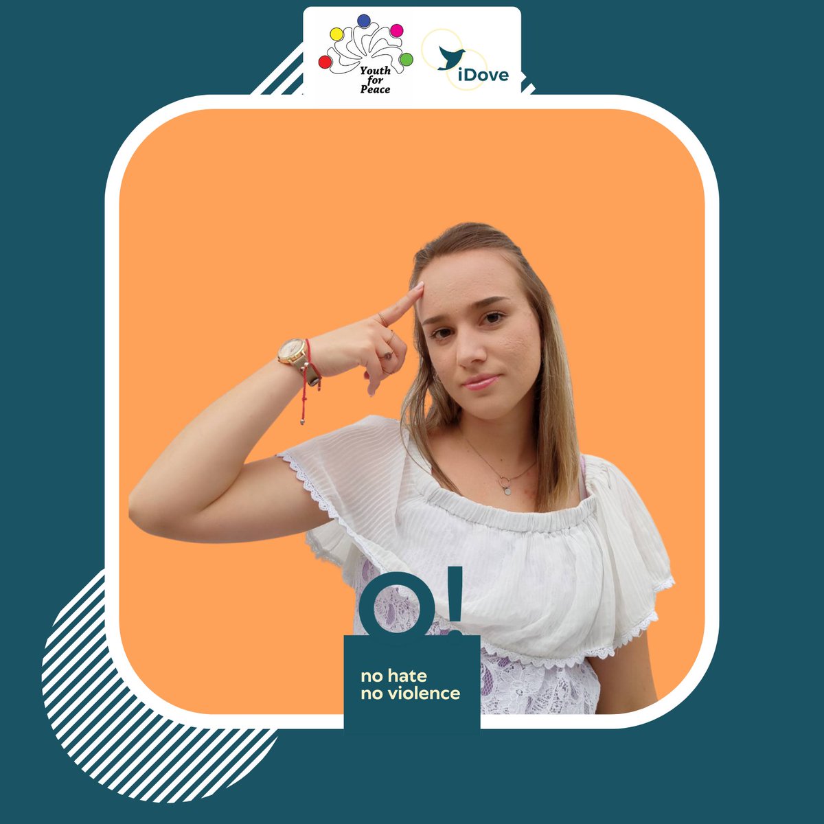 YfPBiH's tweet photo. 👩‍🦰This is Anisa. Anisa’s imperative is to think about mental health and the consequences of hate speech on the mental health of every victim and society. 

💡Our imperative is to take care of our mental health, and yours?

#ourimperative #nohatespeech #rethinkingpeace https://t.co/4bLuKONxPv