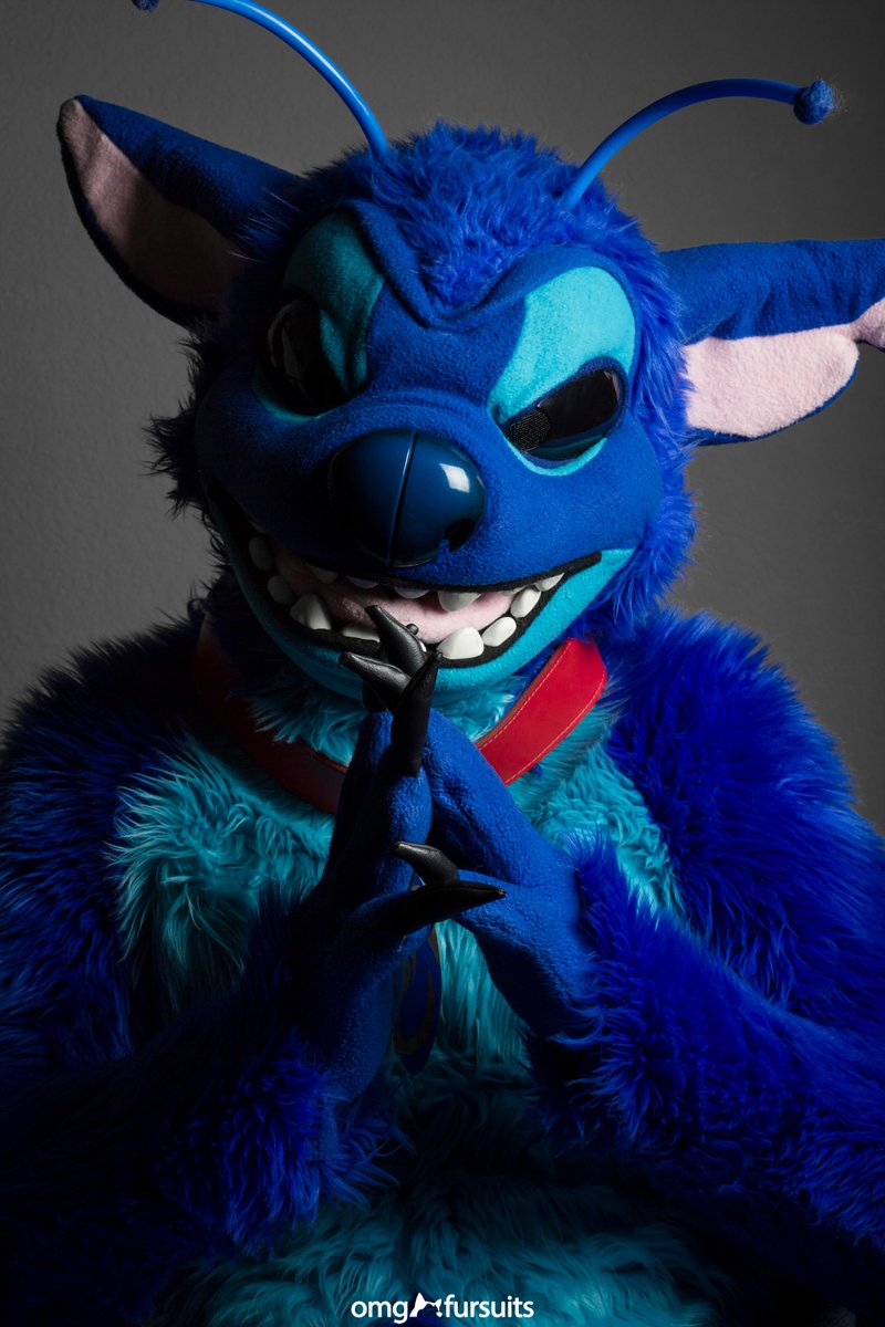 omgfursuits's tweet photo. Happy Stitch Day 😈 https://t.co/kGtCEkgqIo