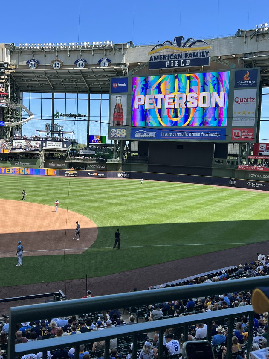 andrew__dedrick's tweet photo. Great day in Milwaukee for some @Brewers baseball with the wife @GradyKeding #ThisIsMyCrew https://t.co/uxp2D5tP1U