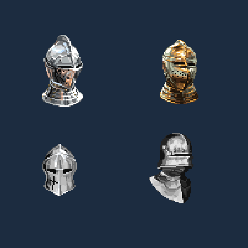 Helmet Study
#pixelart