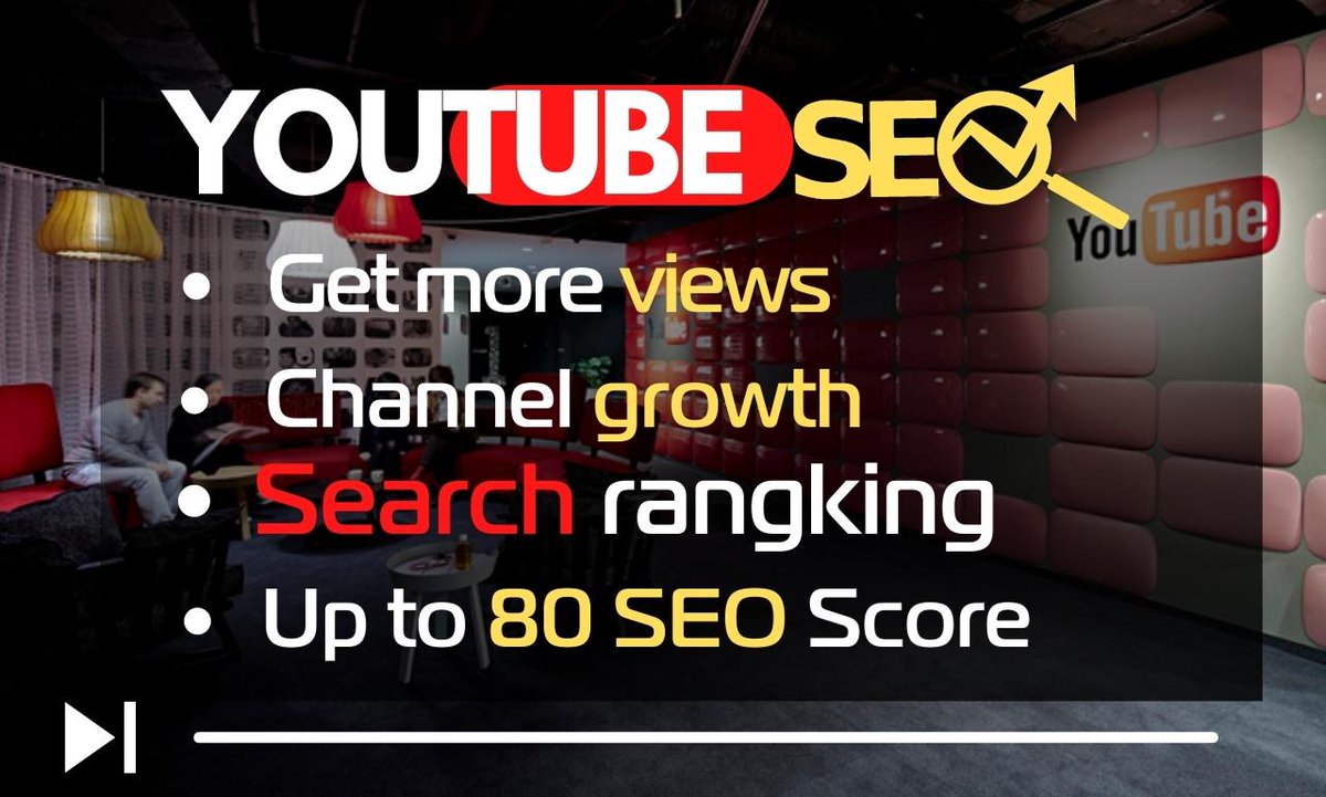 abutarequeee's tweet photo. SEO is essential for YouTube channels. A channel gets its fullness after doing SEO.SEO plays a very important role in getting more views and subscribers to your channel. You can hire me for this.
My Fiverr gig-https://t.co/44H4kHiRGJ https://t.co/0FB7K3vU2j