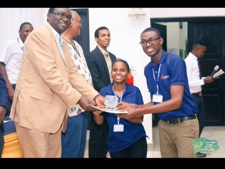 jackline_ngowi's tweet photo. " There are no baby steps, every step leads somewhere, and we all start from somewhere and learn by DOING" @HarriethPeter . To all who took the step yesterday, 80% of success is showing up and you beat that. Super Proud! Winners for the best innovative idea in 2018 @AfyaToon https://t.co/eZS6OvRpYI