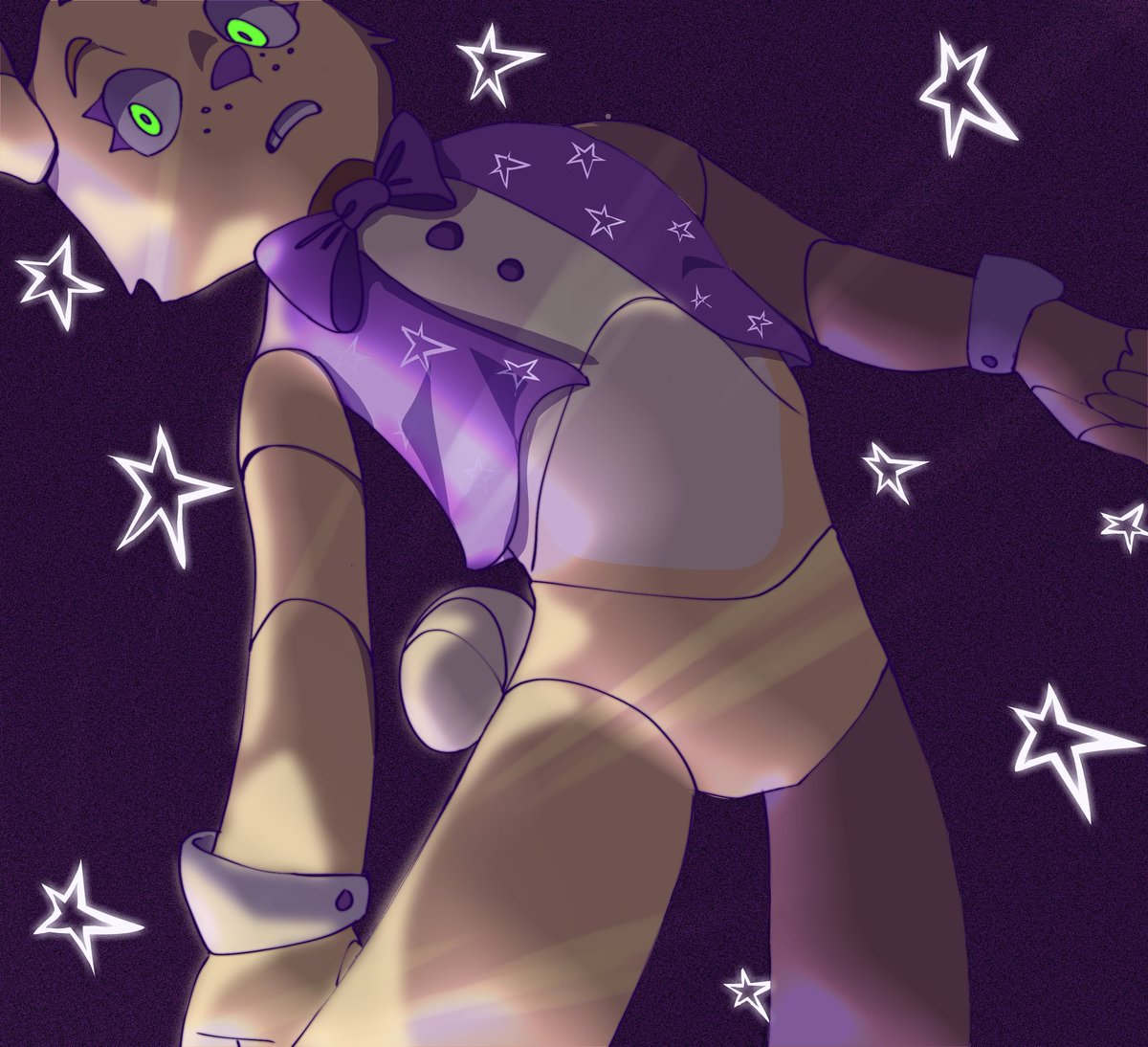 a_abagel's tweet photo. i love him 🥺 
#FNAF #springbonnie https://t.co/Pqa1QFPSCI