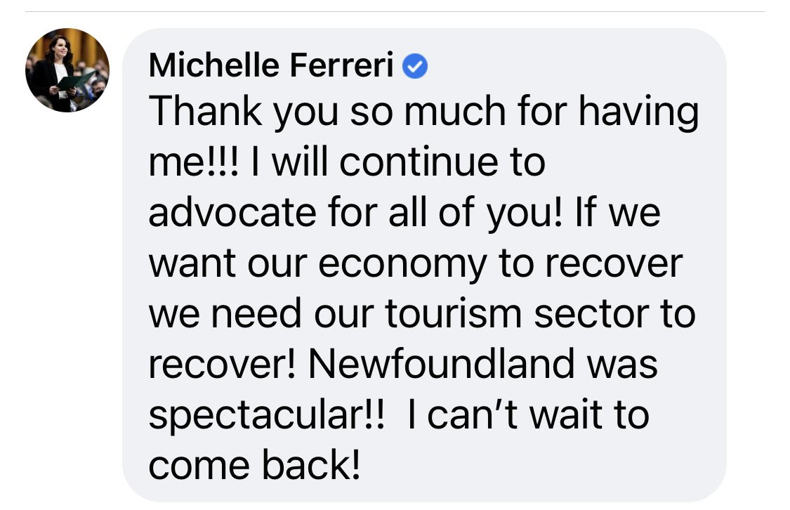 SSQSimmons's tweet photo. They were happy to have you @mferreriptbokaw !!! But the ones who have been really *had* are Canadians who expect your honesty. And answers when you are asked.
We do pay for these #tripsfortwo #16kidsandcounting #selectivelistening #cdnpoli #weseeyou π€¦ββοΈ https://t.co/Ov4TXt8uRX